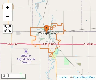 Area schools map